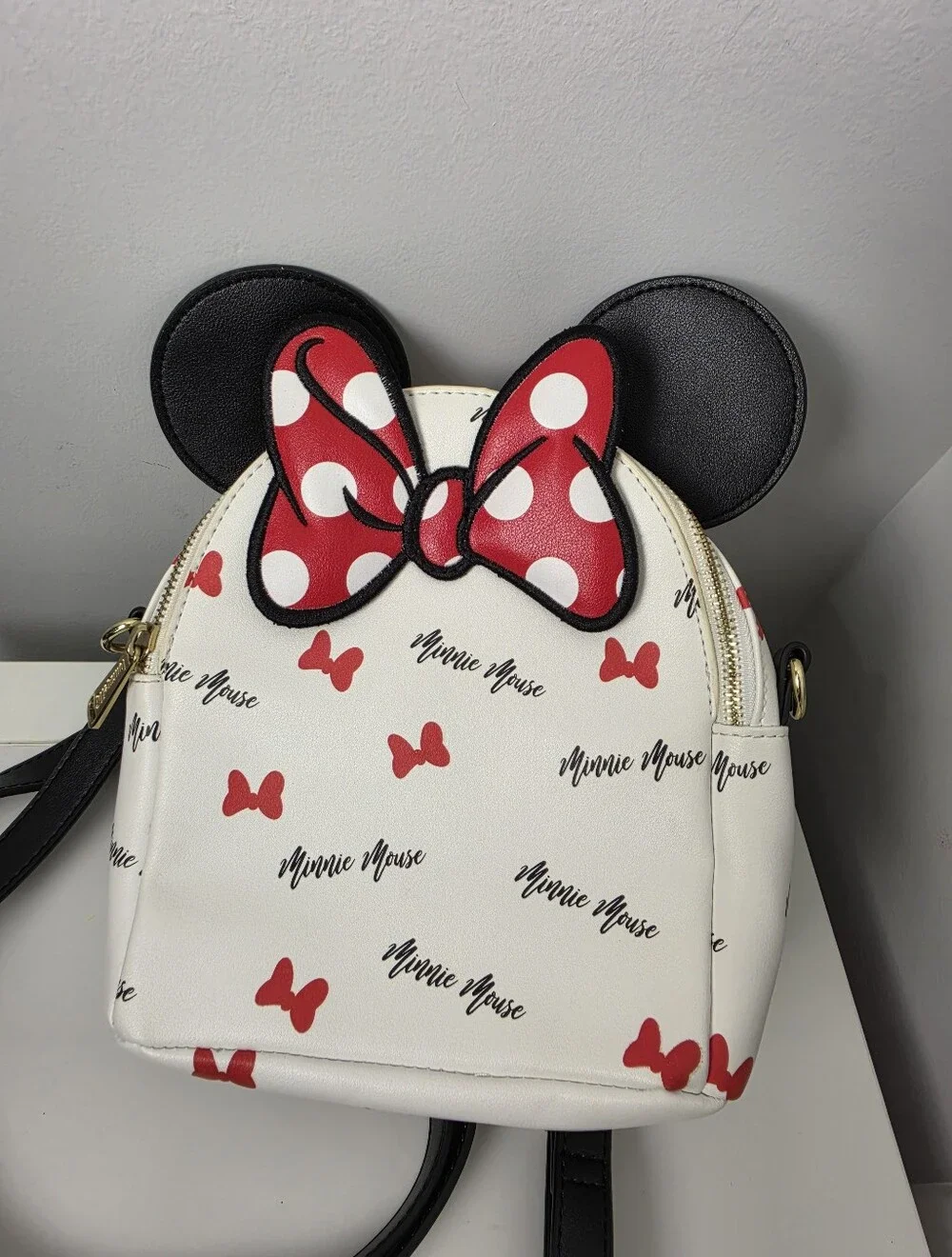 Minnie Mouse Loungefly Disney Minnie Mouse Signature Mini Backpack